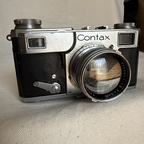 Zeiss ikon contax - with, lens